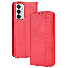 Handytasche Stand Schutzhülle Flip Leder Hülle BY4 für Samsung Galaxy M23 5G Rot