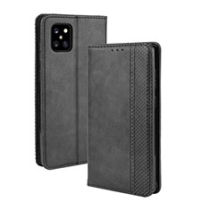 Handytasche Stand Schutzhülle Flip Leder Hülle BY4 für Samsung Galaxy Note 10 Lite Schwarz