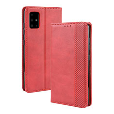 Handytasche Stand Schutzhülle Flip Leder Hülle BY4 für Samsung Galaxy S20 Plus 5G Rot