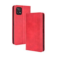 Handytasche Stand Schutzhülle Flip Leder Hülle BY4 für Vivo iQOO U3 5G Rot