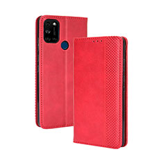 Handytasche Stand Schutzhülle Flip Leder Hülle BY4 für Wiko View5 Plus Rot