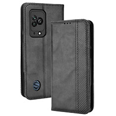 Handytasche Stand Schutzhülle Flip Leder Hülle BY4 für Xiaomi Black Shark 5 5G Schwarz