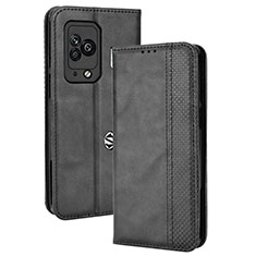 Handytasche Stand Schutzhülle Flip Leder Hülle BY4 für Xiaomi Black Shark 5 Pro 5G Schwarz