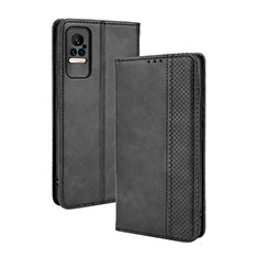 Handytasche Stand Schutzhülle Flip Leder Hülle BY4 für Xiaomi Civi 1S 5G Schwarz