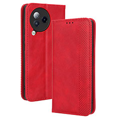 Handytasche Stand Schutzhülle Flip Leder Hülle BY4 für Xiaomi Civi 3 5G Rot