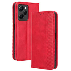 Handytasche Stand Schutzhülle Flip Leder Hülle BY4 für Xiaomi Poco X5 Pro 5G Rot