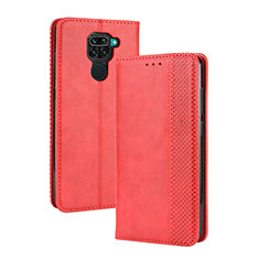 Handytasche Stand Schutzhülle Flip Leder Hülle BY4 für Xiaomi Redmi 10X 4G Rot
