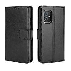 Handytasche Stand Schutzhülle Flip Leder Hülle BY5 für Asus ZenFone 8 Mini Schwarz