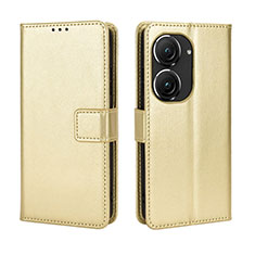 Handytasche Stand Schutzhülle Flip Leder Hülle BY5 für Asus Zenfone 9 Gold