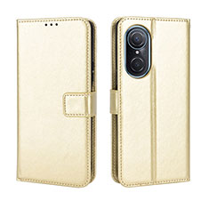 Handytasche Stand Schutzhülle Flip Leder Hülle BY5 für Huawei Honor 50 SE 5G Gold