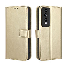 Handytasche Stand Schutzhülle Flip Leder Hülle BY5 für Huawei Honor 80 GT 5G Gold