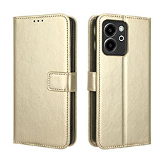 Handytasche Stand Schutzhülle Flip Leder Hülle BY5 für Huawei Honor 80 SE 5G Gold