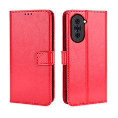 Handytasche Stand Schutzhülle Flip Leder Hülle BY5 für Huawei Nova 10 Pro Rot