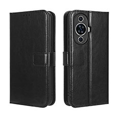 Handytasche Stand Schutzhülle Flip Leder Hülle BY5 für Huawei Nova 11 Ultra Schwarz