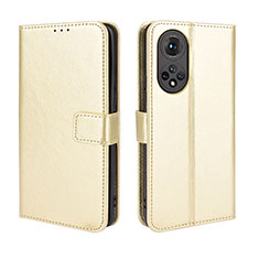 Handytasche Stand Schutzhülle Flip Leder Hülle BY5 für Huawei Nova 9 Gold