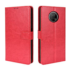 Handytasche Stand Schutzhülle Flip Leder Hülle BY5 für Nokia G300 5G Rot