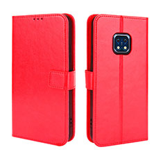 Handytasche Stand Schutzhülle Flip Leder Hülle BY5 für Nokia XR20 Rot