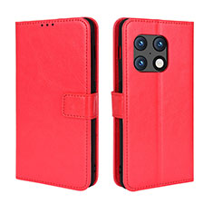 Handytasche Stand Schutzhülle Flip Leder Hülle BY5 für OnePlus 10 Pro 5G Rot