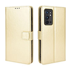 Handytasche Stand Schutzhülle Flip Leder Hülle BY5 für OnePlus 9RT 5G Gold