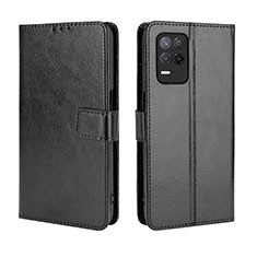 Handytasche Stand Schutzhülle Flip Leder Hülle BY5 für Realme 9 5G India Schwarz