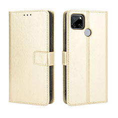 Handytasche Stand Schutzhülle Flip Leder Hülle BY5 für Realme Narzo 20 Gold