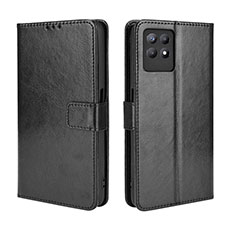 Handytasche Stand Schutzhülle Flip Leder Hülle BY5 für Realme Narzo 50 4G Schwarz