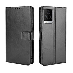 Handytasche Stand Schutzhülle Flip Leder Hülle BY5 für Vivo iQOO 7 Legend 5G Schwarz