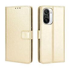 Handytasche Stand Schutzhülle Flip Leder Hülle BY5 für Xiaomi Mi 11i 5G Gold