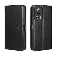 Handytasche Stand Schutzhülle Flip Leder Hülle BY5 für Xiaomi Mi 12 Lite NE 5G Schwarz