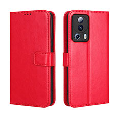 Handytasche Stand Schutzhülle Flip Leder Hülle BY5 für Xiaomi Mi 13 Lite 5G Rot