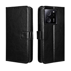 Handytasche Stand Schutzhülle Flip Leder Hülle BY5 für Xiaomi Mi 13T 5G Schwarz