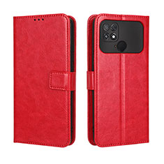 Handytasche Stand Schutzhülle Flip Leder Hülle BY5 für Xiaomi Poco C40 Rot