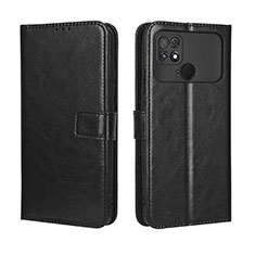 Handytasche Stand Schutzhülle Flip Leder Hülle BY5 für Xiaomi Poco C40 Schwarz