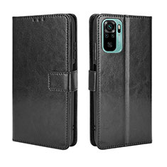 Handytasche Stand Schutzhülle Flip Leder Hülle BY5 für Xiaomi Poco M5S Schwarz