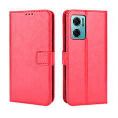 Handytasche Stand Schutzhülle Flip Leder Hülle BY5 für Xiaomi Redmi 10 5G Rot