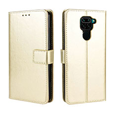 Handytasche Stand Schutzhülle Flip Leder Hülle BY5 für Xiaomi Redmi 10X 4G Gold
