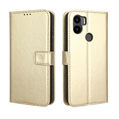 Handytasche Stand Schutzhülle Flip Leder Hülle BY5 für Xiaomi Redmi A1 Plus Gold