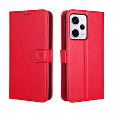 Handytasche Stand Schutzhülle Flip Leder Hülle BY5 für Xiaomi Redmi Note 12 Explorer Rot