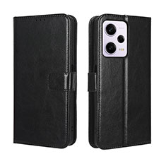 Handytasche Stand Schutzhülle Flip Leder Hülle BY5 für Xiaomi Redmi Note 12 Explorer Schwarz