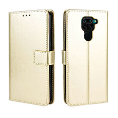 Handytasche Stand Schutzhülle Flip Leder Hülle BY5 für Xiaomi Redmi Note 9 Gold