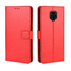 Handytasche Stand Schutzhülle Flip Leder Hülle BY5 für Xiaomi Redmi Note 9 Pro Max Rot