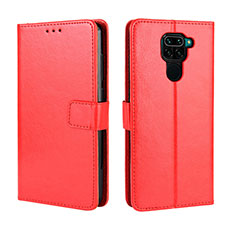 Handytasche Stand Schutzhülle Flip Leder Hülle BY5 für Xiaomi Redmi Note 9 Rot