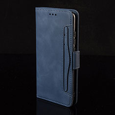 Handytasche Stand Schutzhülle Flip Leder Hülle BY6 für Google Pixel 4a Blau