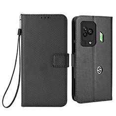 Handytasche Stand Schutzhülle Flip Leder Hülle BY6 für Xiaomi Black Shark 5 Pro 5G Schwarz