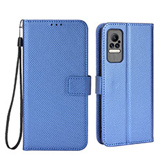 Handytasche Stand Schutzhülle Flip Leder Hülle BY6 für Xiaomi Civi 5G Blau