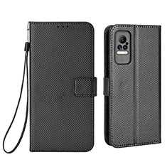 Handytasche Stand Schutzhülle Flip Leder Hülle BY6 für Xiaomi Civi 5G Schwarz