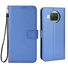 Handytasche Stand Schutzhülle Flip Leder Hülle BY6 für Xiaomi Mi 10i 5G Blau