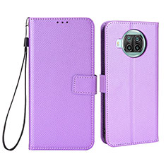 Handytasche Stand Schutzhülle Flip Leder Hülle BY6 für Xiaomi Mi 10T Lite 5G Violett