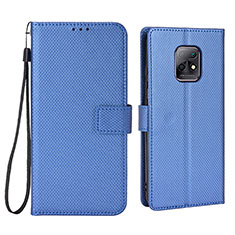 Handytasche Stand Schutzhülle Flip Leder Hülle BY6 für Xiaomi Redmi 10X Pro 5G Blau