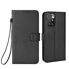 Handytasche Stand Schutzhülle Flip Leder Hülle BY6 für Xiaomi Redmi Note 11 4G (2021) Schwarz